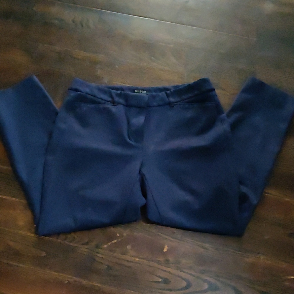 White House Black Market Navy Ankle Pants
